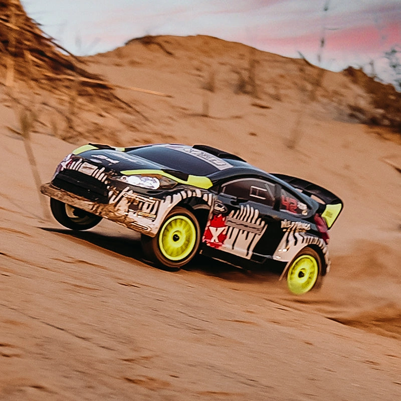Unleash the Beast: 1/10 Scale Metal Rally Car, 4WD Brushless Power! XTS-F10.